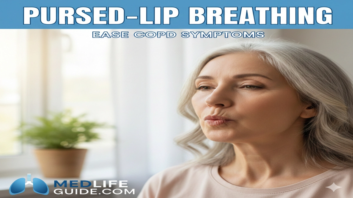 Pursed Lip Breathing Benefits for COPD
