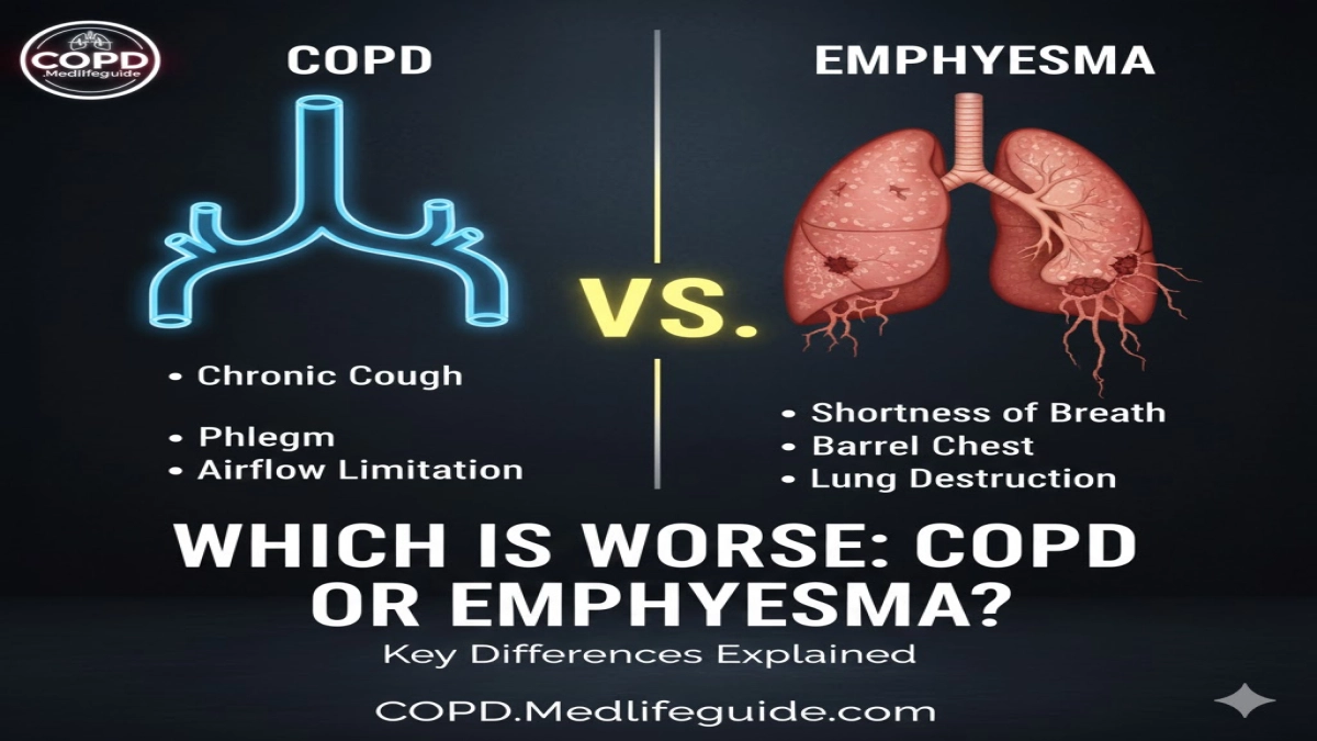 Which Is Worse COPD or Emphysema? Key Differences Explained