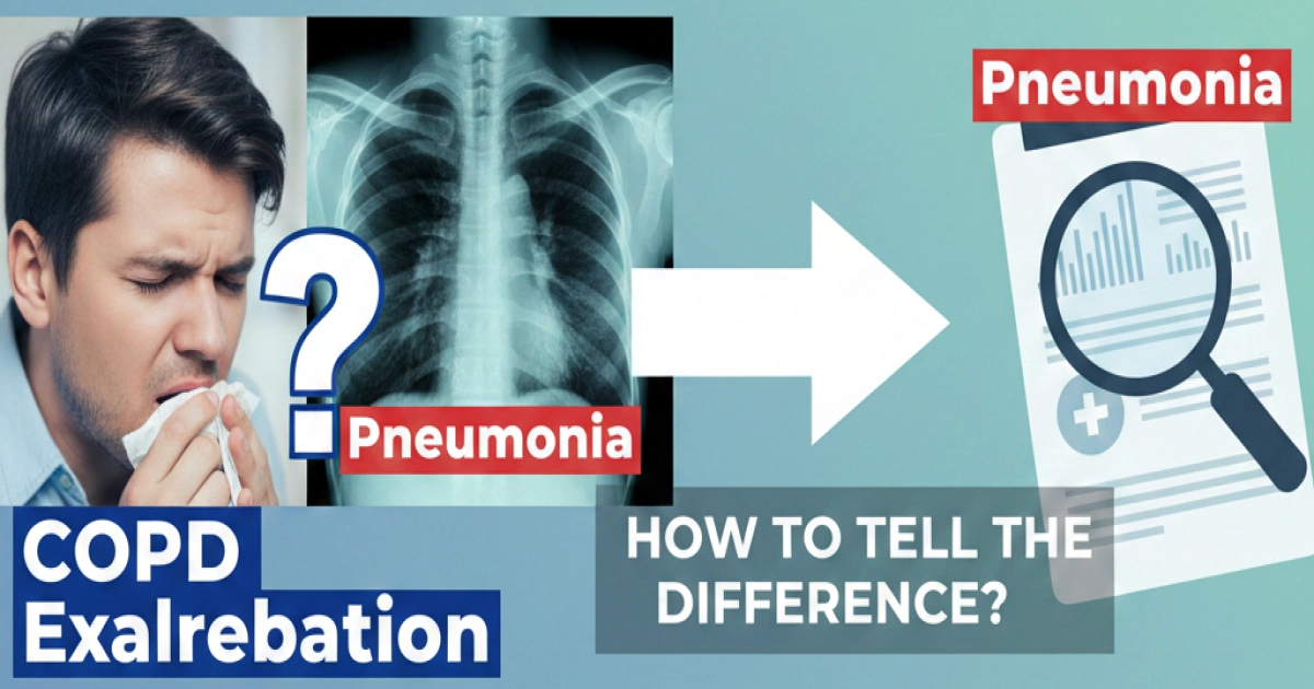 Signs of COPD Exacerbation vs. Pneumonia: A Clear Guide