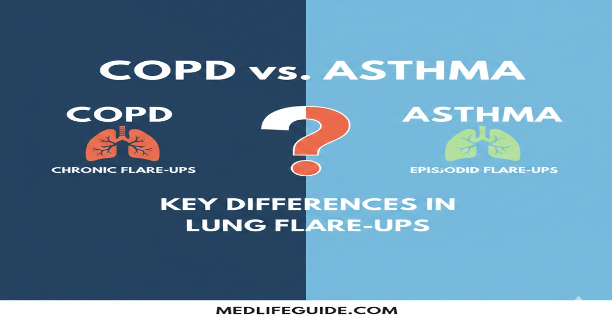 COPD Exacerbation vs. Asthma Attack: Spot the Difference