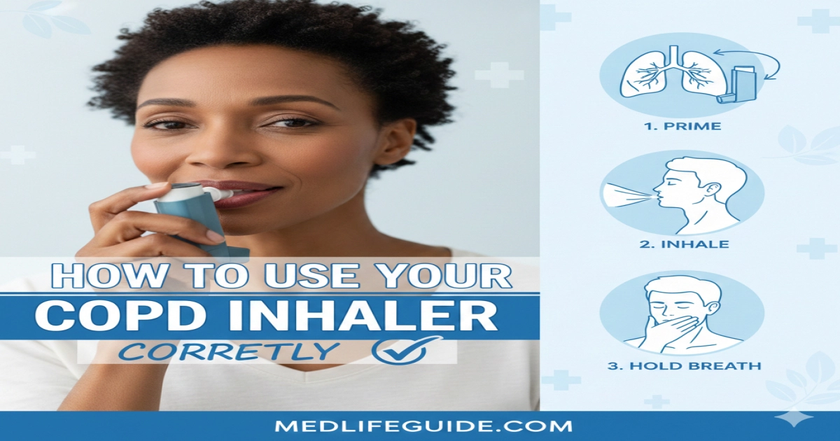 How to Use a COPD Inhaler Correctly for Better Breathing