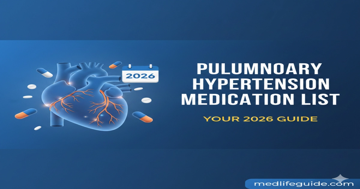 Pulmonary Hypertension Medication List: A Guide for Patients