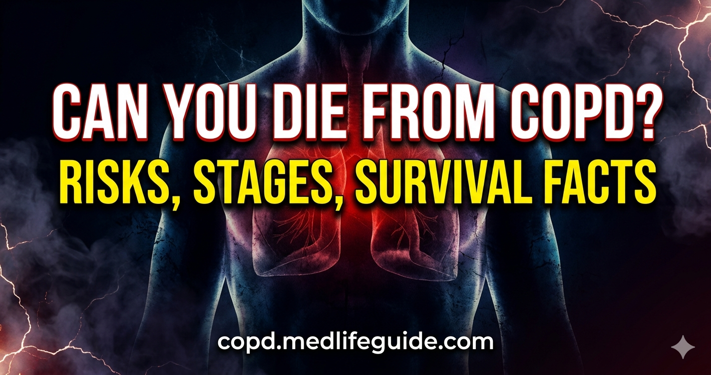 Can You Die From COPD Risks, Stages, Survival Facts
