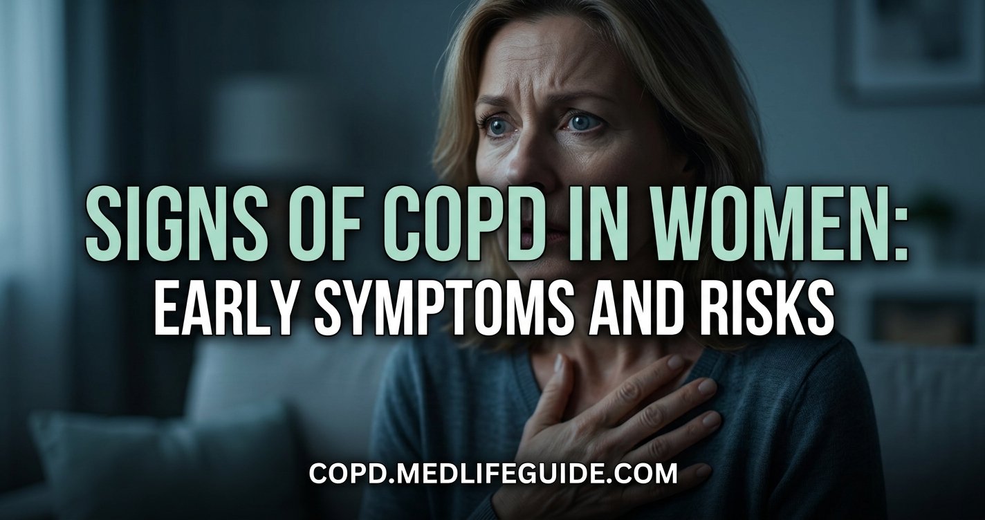 Signs of COPD in Women Early Symptoms and Risks